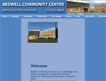 Tablet Screenshot of bedwellcommunitycentre.co.uk